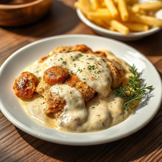 Zürcher Geschnetzeltes mit Rösti – klassisches Schweizer Gericht